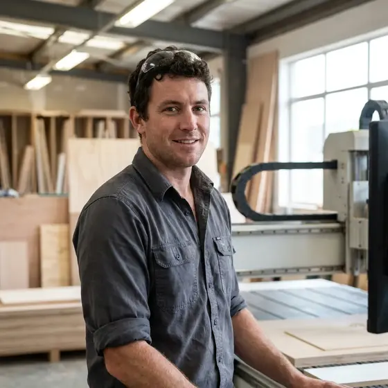 Möbelbau und CNC-Zuschnitt in der Tischlerei